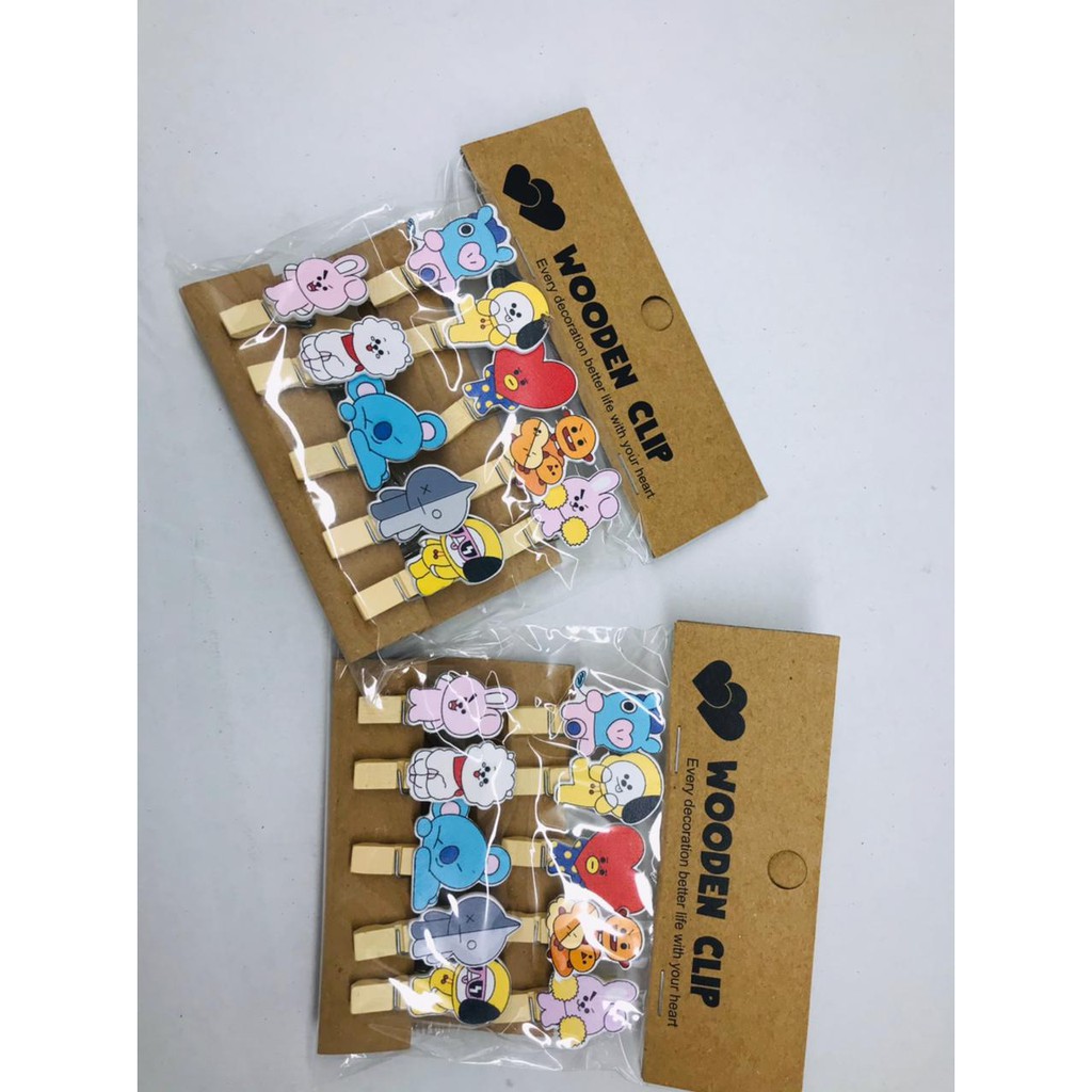 JEPIT FOTO POLAROID BTS / JEPIT FOTO BT21 / PENJEPIT FOTO BTS BT21