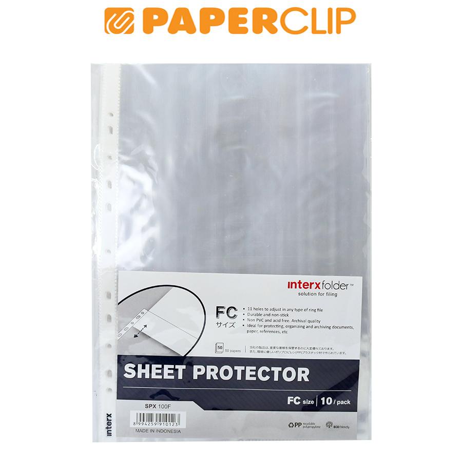 

CLEAR POCKET INTERX SPX100F ISI 10 FC