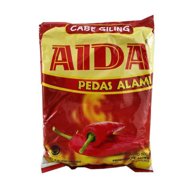 AIDA Cabe Giling Pedas Alami Bumbu Cepat Saji 500gr