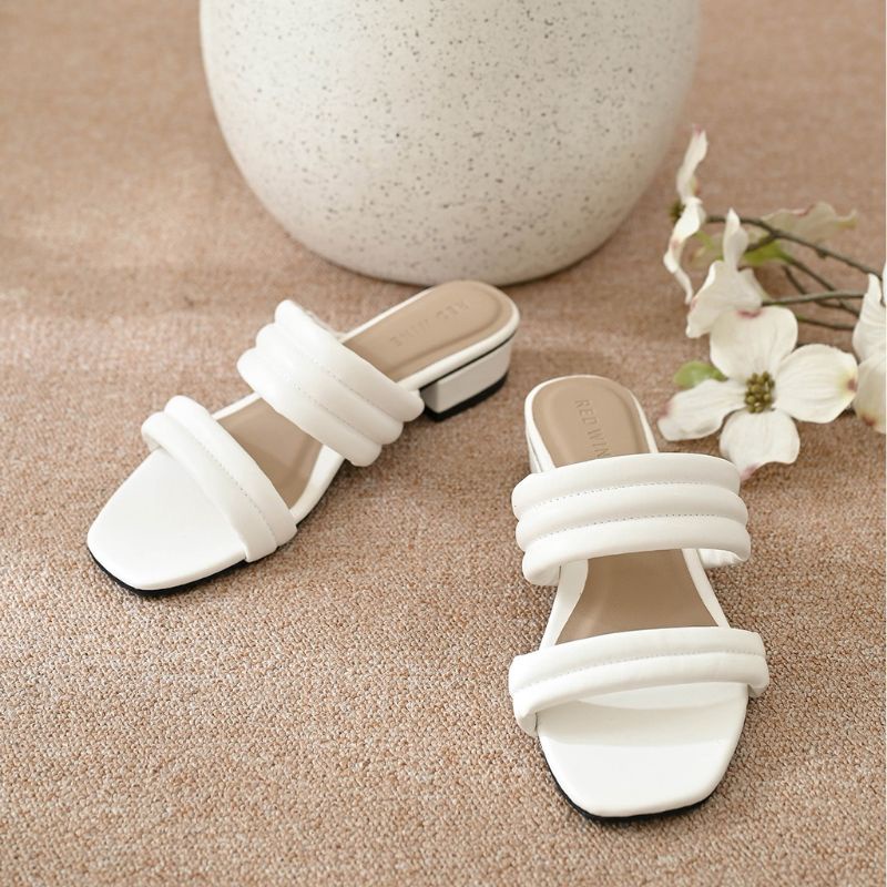 Sandal wanita Hak tahu 3cm Bandua Mpuk SA95