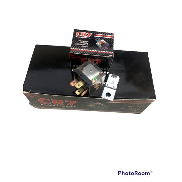 Relay klakson transparan 4 kaki relay 4 kaki 12 volt 40 ampere alarm atau klakson lampu dll waterpro