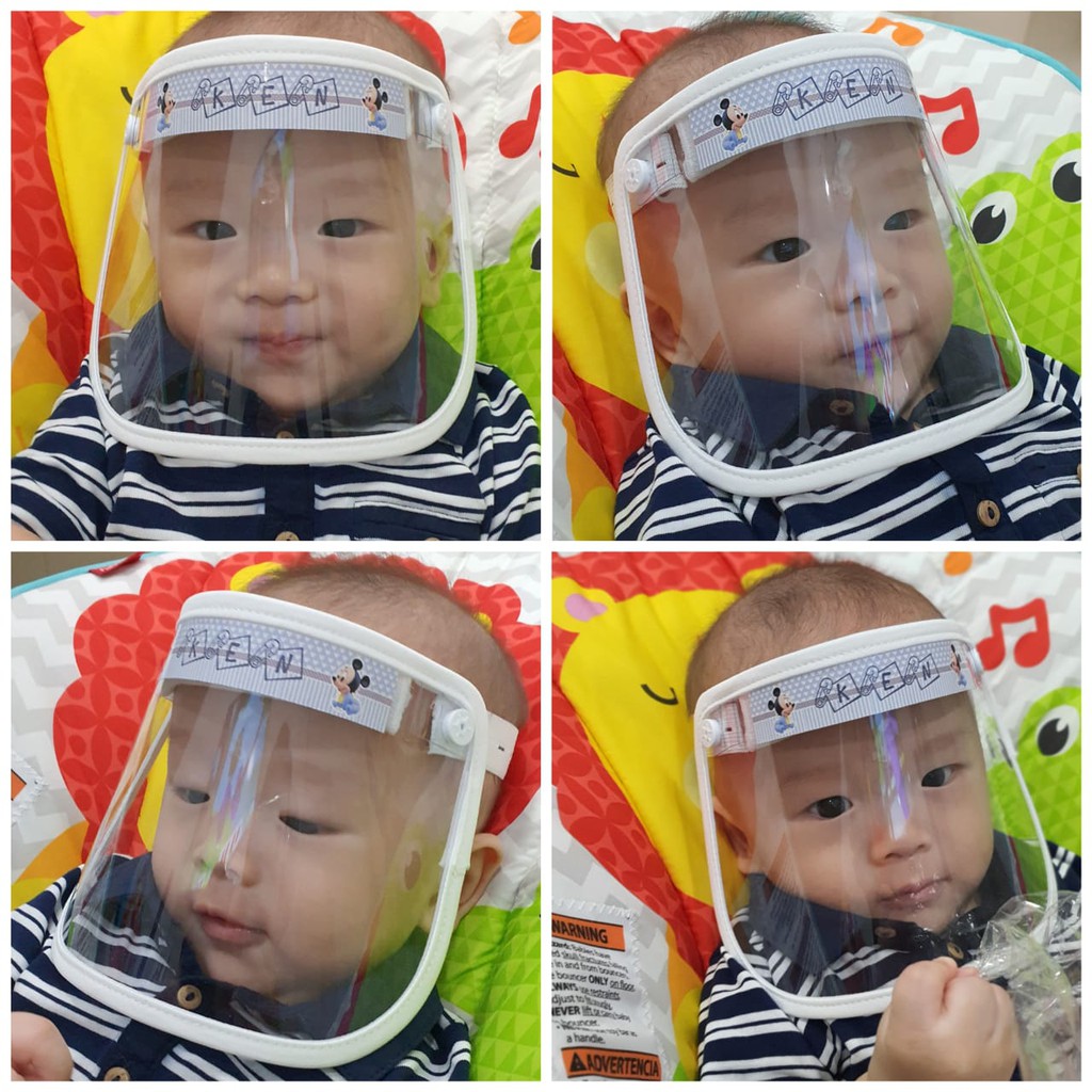 Jual FaceShield Bayi APD Baby Pelindung Wajah Bayi Face Shield