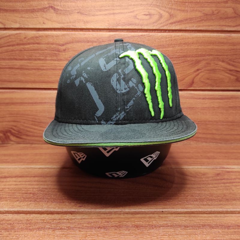 TOPI NEW ERA X FOX-MONSTER ENERGY 59FIFTY SECOND