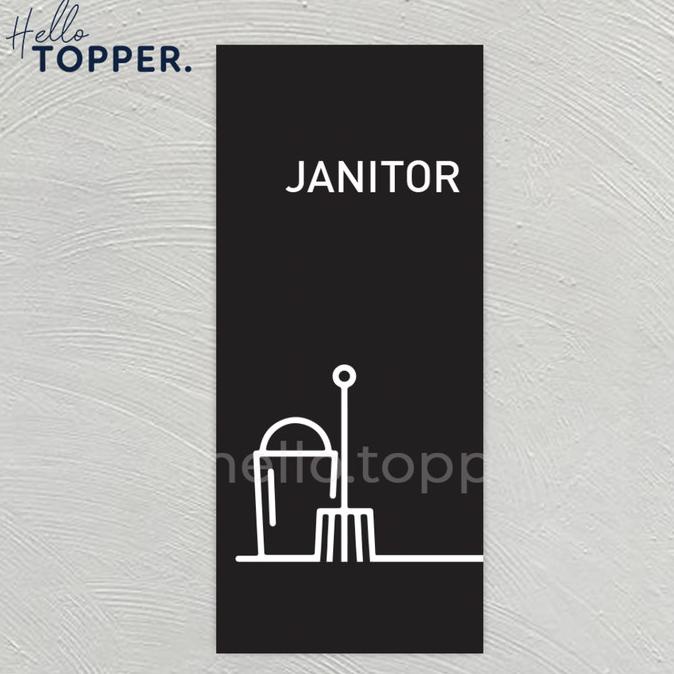 

Sign Label Akrilik Janitor | Ruang Janitor Acrylic Signage helloto99 Ayo Beli