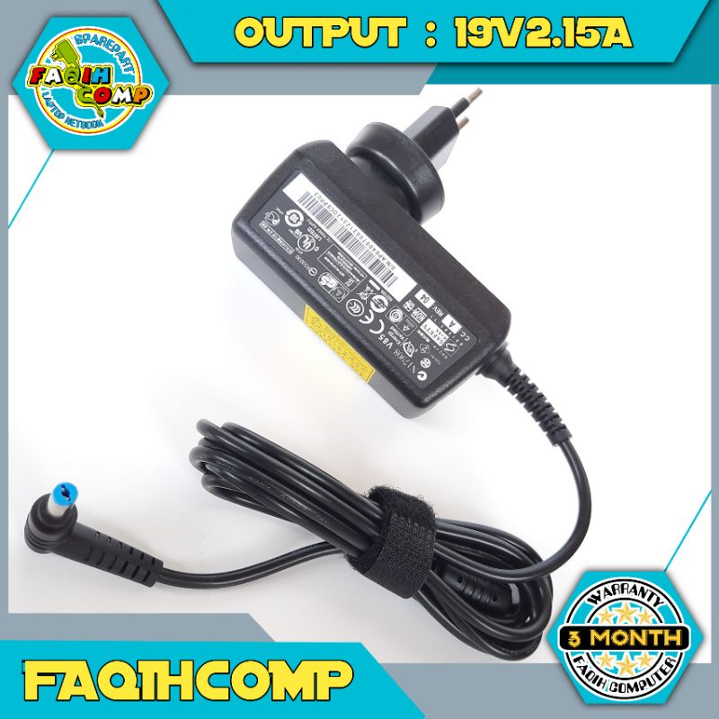 Adaptor Charger Original NoteBook Acer Aspire One 722 725 756 751 751H D255 D260 D257 D270 Zg5 Zg8