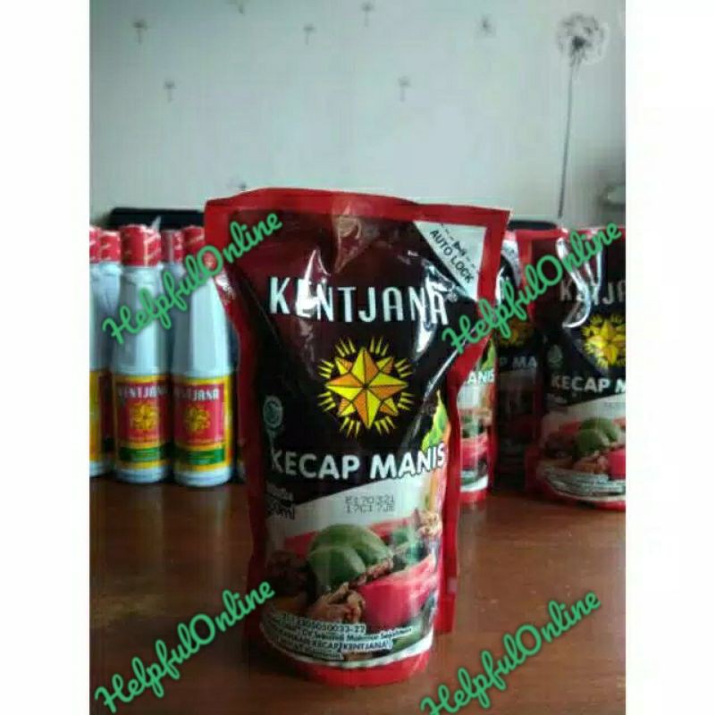 

Kecap Manis Kentjana / Kecap Kentjana 600ml asli Kebumen