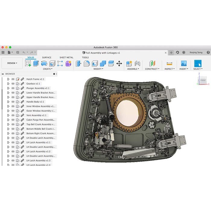 Pelatihan Autodesk Fusion 360 Training Program 3D Design CNC CAD CAM