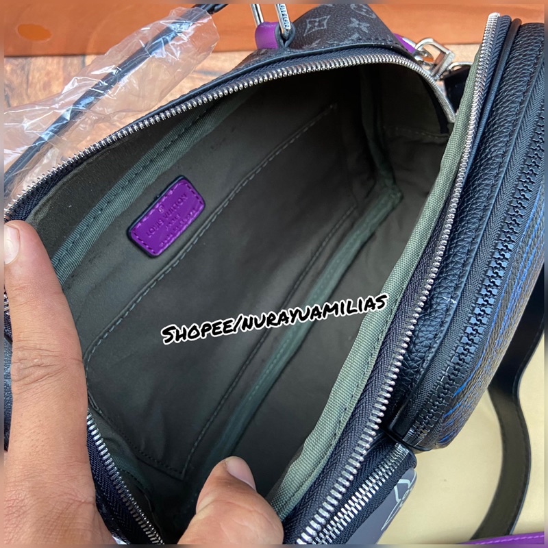 louis Vuitton messenger bag import mirror Authentic tas selempang pria lv tas slempang lv import