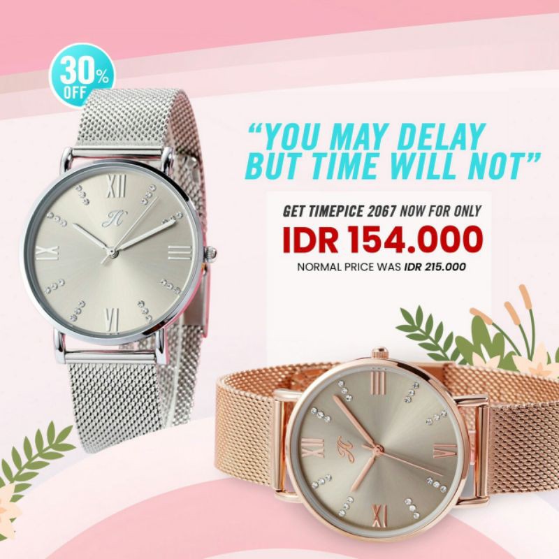 TIMEPIECE 2067 JAM TANGAN WANITA JIMSHONEY