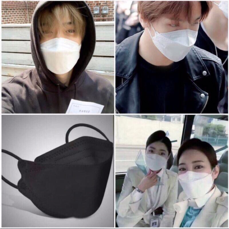 Masker KF94 korea 4 Ply plusmed convex 4D import