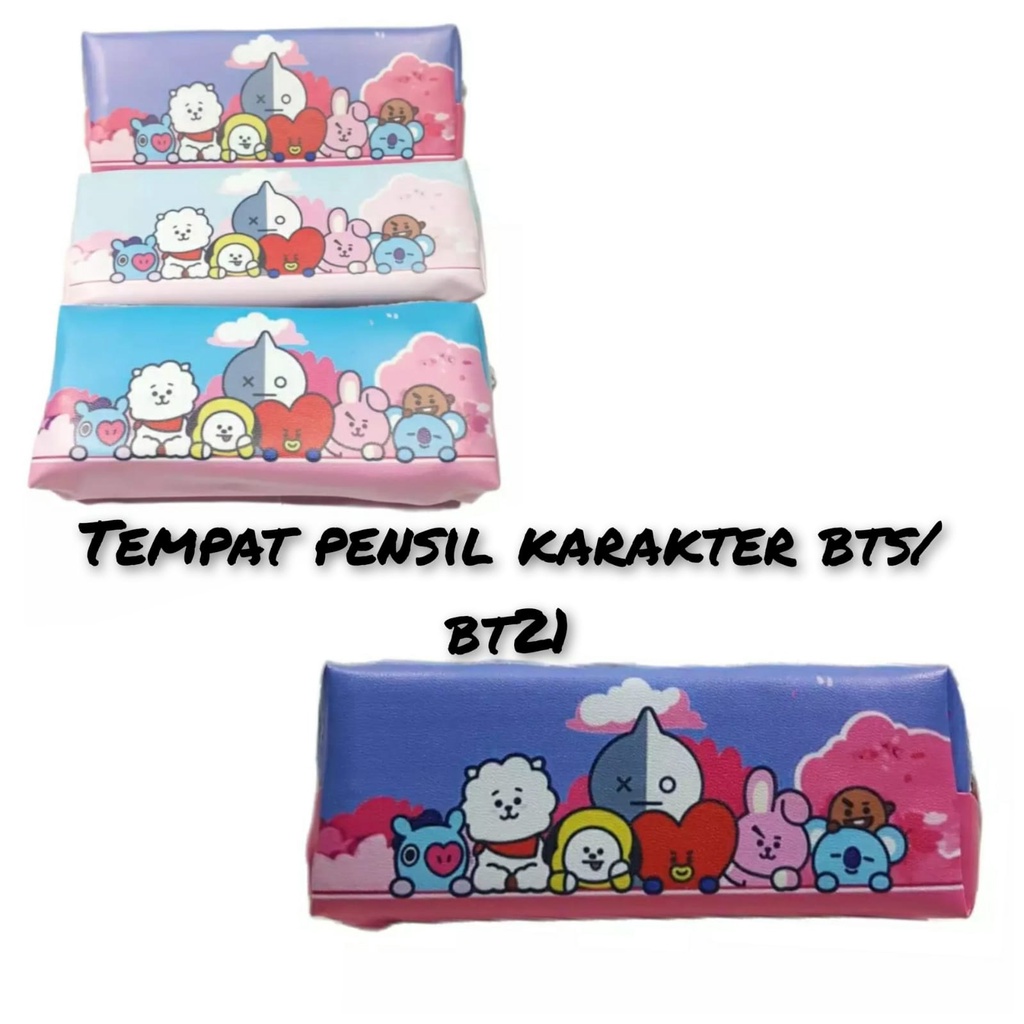 

KOTAK PENSIL KARAKTER KARTUN KPOP LUCU / POUCH / TEMPAT PENSIL. MURAH