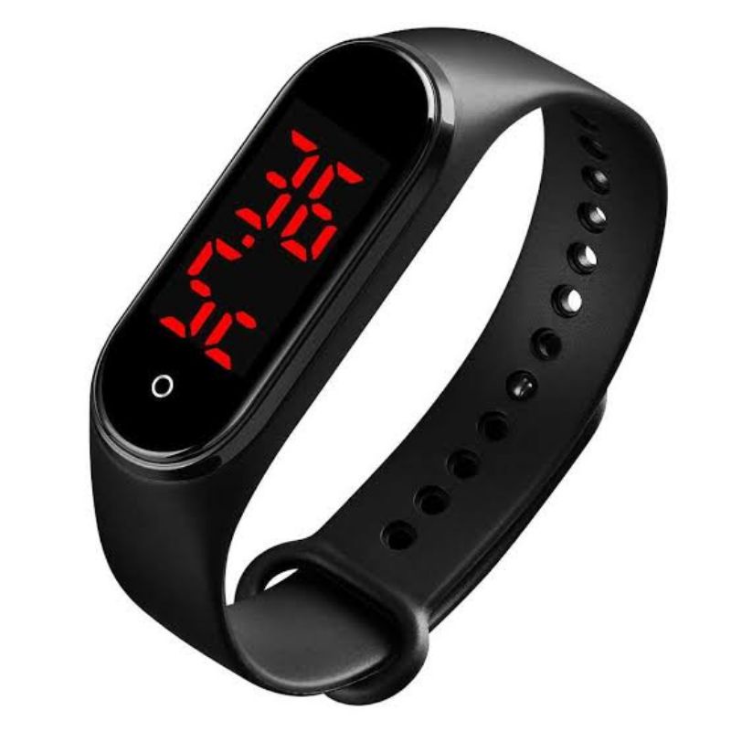 jam pria digital termometer
