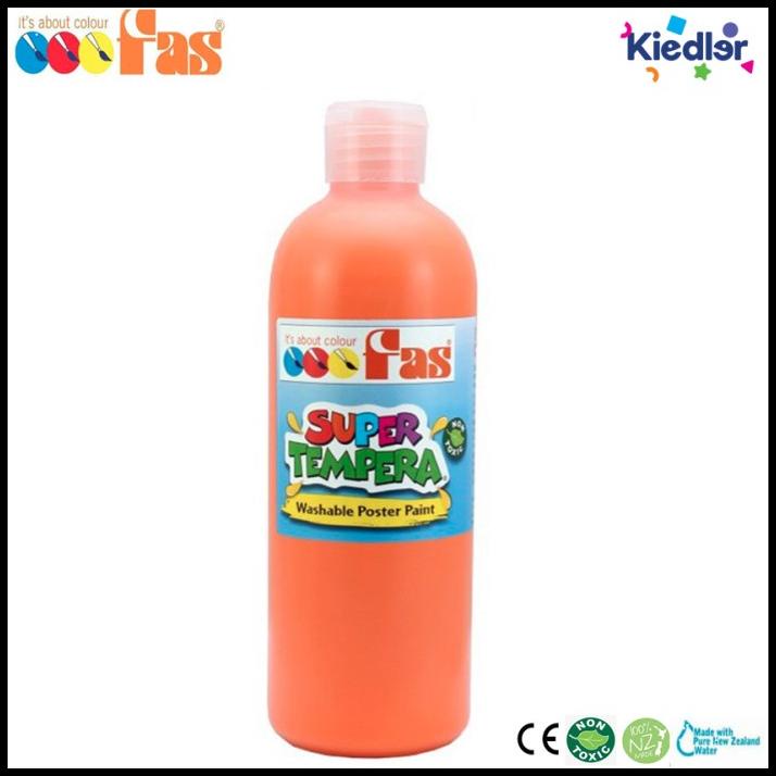 

Fas - Super Tempera Washable Poster Paint 500Ml Cat Air Anak Painting