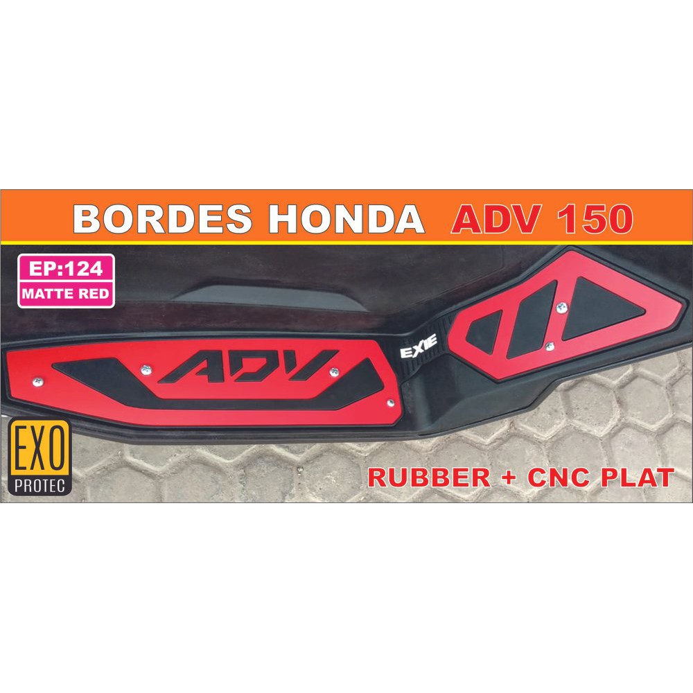BORDES HONDA ADV 150  PANEL STEP FLOOR ADV 150  AKSESORIS ADV 150