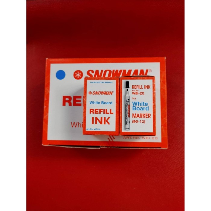 

Eklusif Tinta Spidol Whiteboard Snowman White Board Marking Ink Gilaa!!!