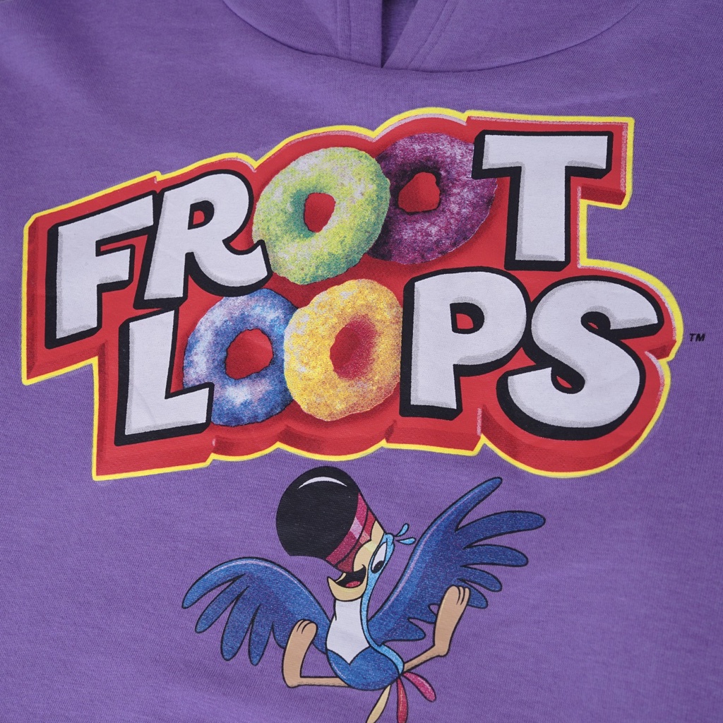 KLGGS Official Pullover Hoodie Froot Loops Purple