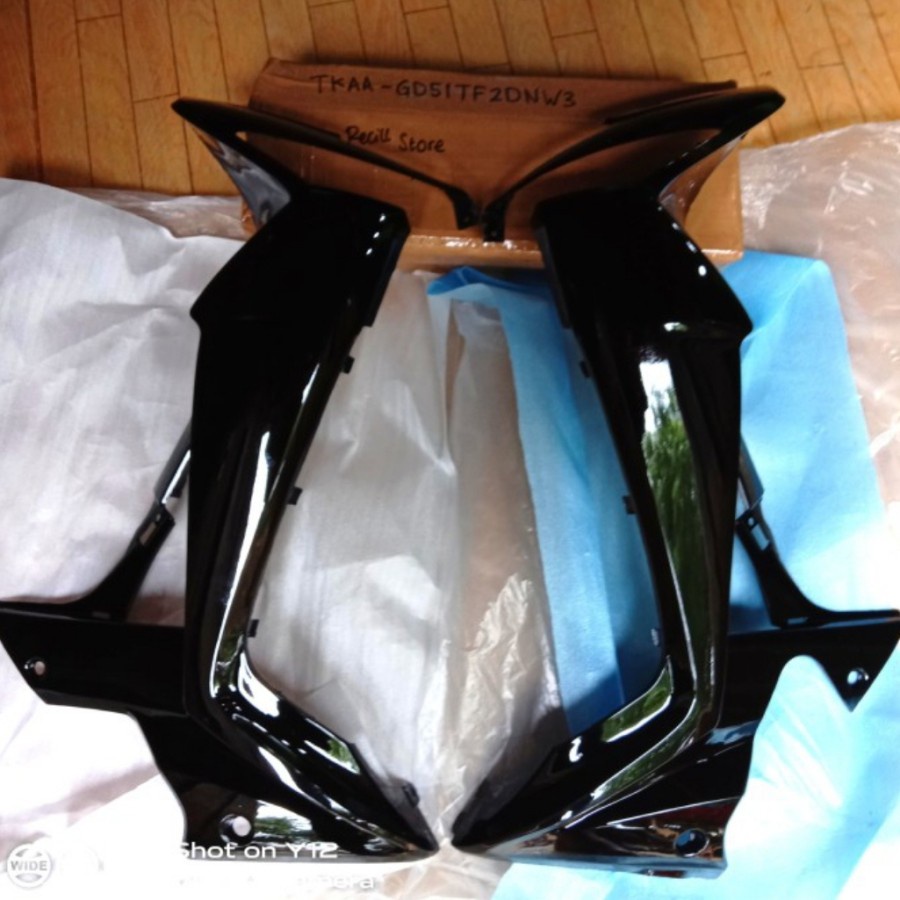 Cover Body Bodi Sayap Depan Kanan Kiri Honda Supra X 125 Batman 2007 2008 2009 2010