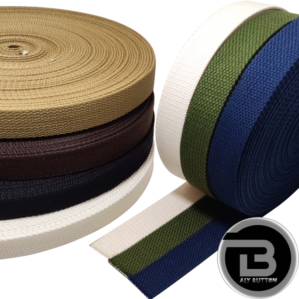 TALI WEBBING TAS KATUN 2.5 CM ECERAN