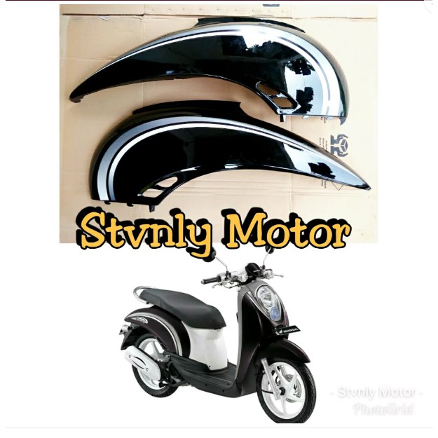 Cover Bodi Belakang Scoopy Karbu