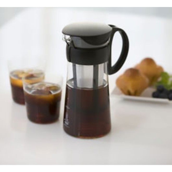 Hario Mizudashi Coffee Pot Mini Red MCPN-7R - Cold Brew Maker-2