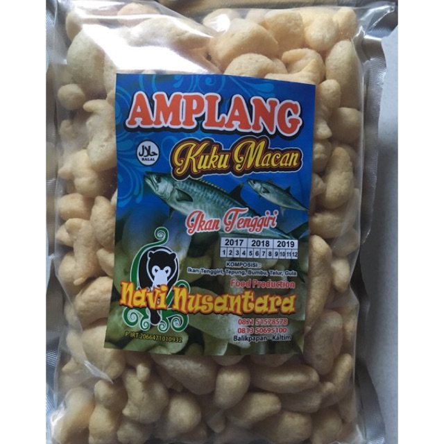 

Amplang kuku macan