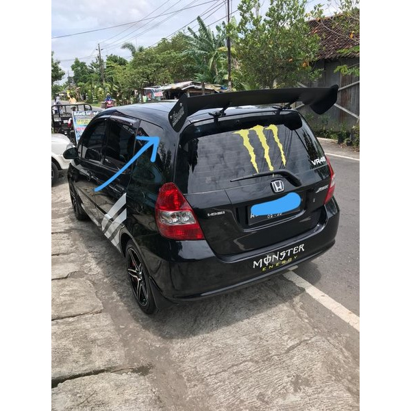 spoiler gt wing js racing honda jazz gd3