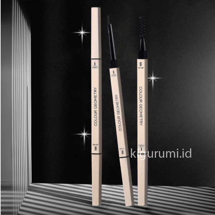 LAMEILA Gold Geometry Colors Double Heads Eyebrow Pensil Alis LA123 831