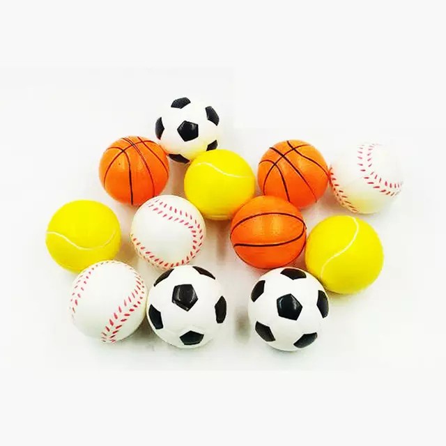 MOMBABY1 1 set isi sudah 4 pcs Mainan Bola karet pencet anak / stress ball