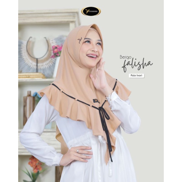 (Diskon 10%) Bergo Falisha by yessana hijab