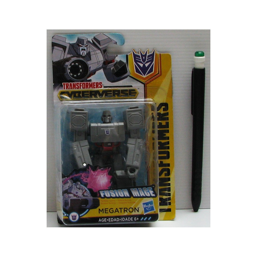Hasbro Transformers CyberVerse Megatron 4 Steps Fusion Mace  Scout Class