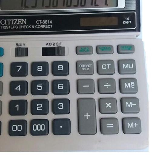 

➬ KALKULATOR CITIZEN CT 8614 - CALCULATOR CT 8614 14 DIGIT ✶