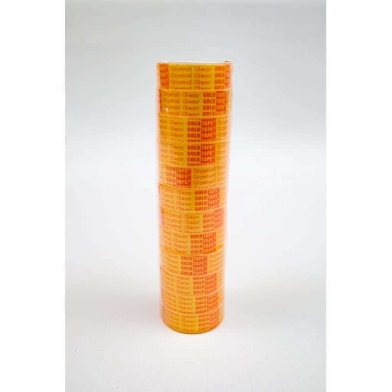 

(1Pcs) Isolasi Gold Tape / Isolasi Kecil Bening / Solasi Kado