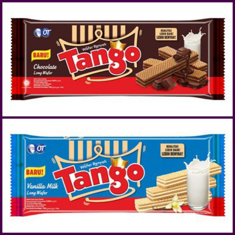 

Wafer Tango Vanila dan Coklat 130gr