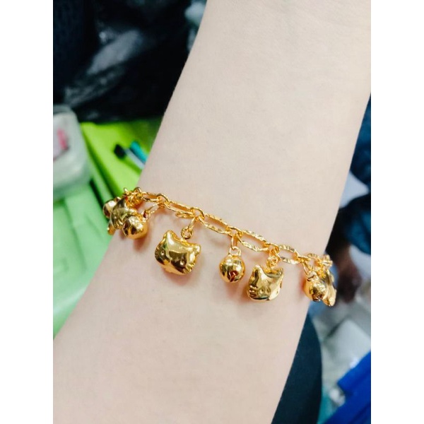 gelang jurai //gelang wanita//gelang lapis emas//gelang