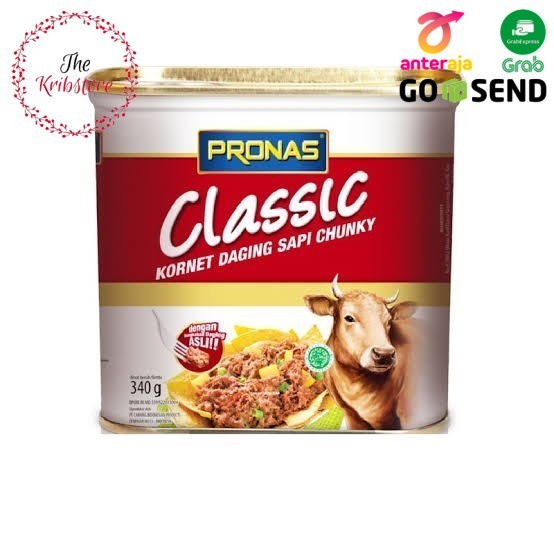 

PRONAS Classic Chunky Corned Daging Sapi Suwir 340 gr