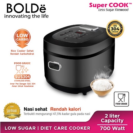 BOLDE Super Cook Less Sugar Firewood 2 Liter