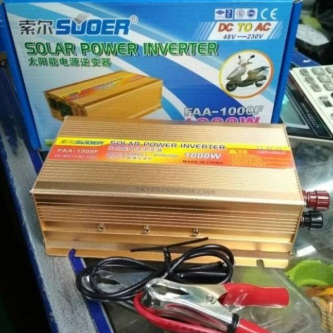 Suoer Power Inverter 1000 Watt 48 V - DC to AC