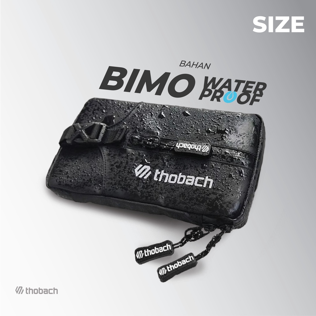 THOBACH-SLING POUCH HP BIMO ANTI AIR BRUNO TAS SELEMPANG PRIA WANITA