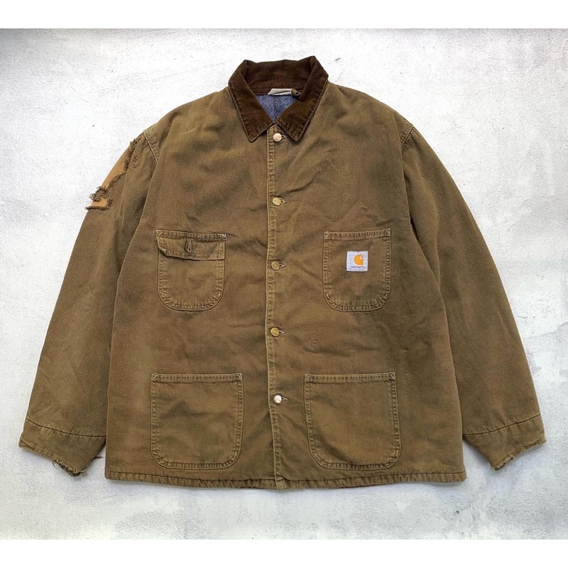 Vintage 80s Carhartt Michigan chore coat