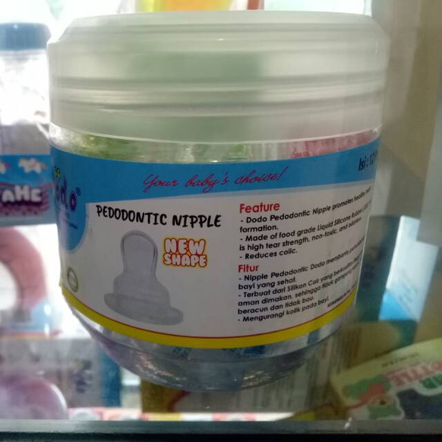 Karet / Nipple Dot Dodo ( Gepeng) size S,  M, L