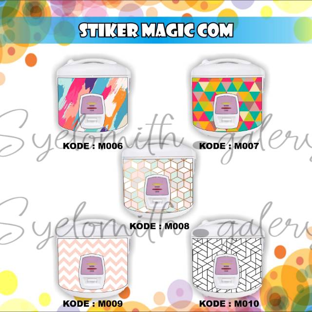 

STIKER MAGIC COM WATERPROOF