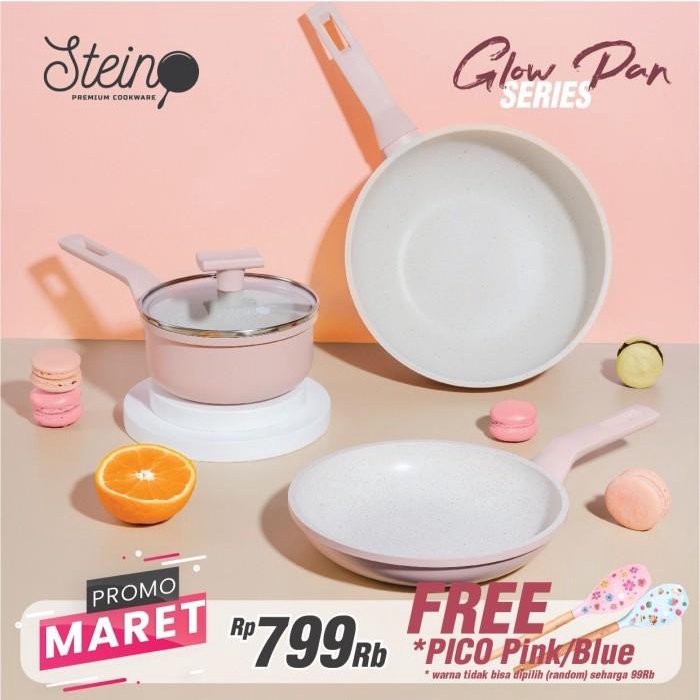 Stein Cookware Glow Pan Glowpan Peralatan Masak Panci Murah