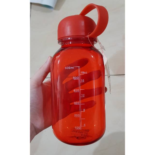Botol Air Minum Polos 600ml / Tempat Air Minum