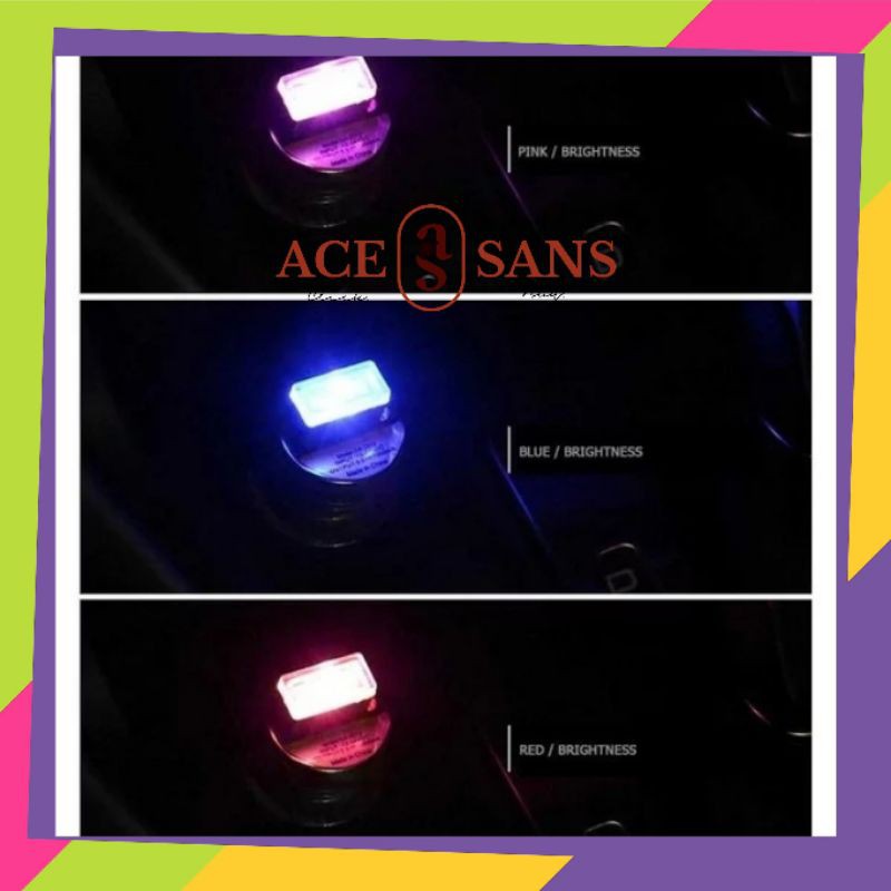 Lampu LED USB Dekorasi Interior Mobil I Lampu LED I Lampu Mobil I Lampu I Dekorasi Interior Mobil