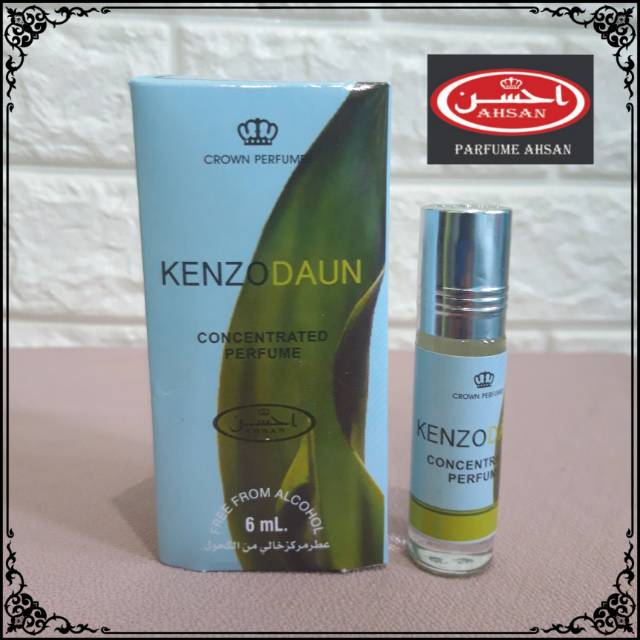 AHSAN "kenzo Daun" parfum 6ml roll on tanpa alkohol