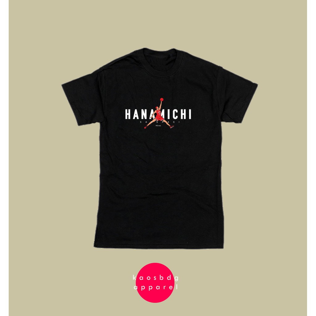 tshirt baju kaos hanamichi jordan