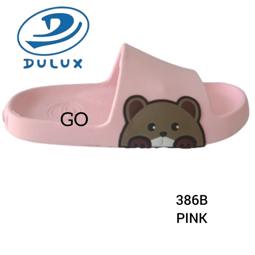 gos DULUX 386B Sandal Kokop karet Jelly wanita motif Kelinci Size 36--40