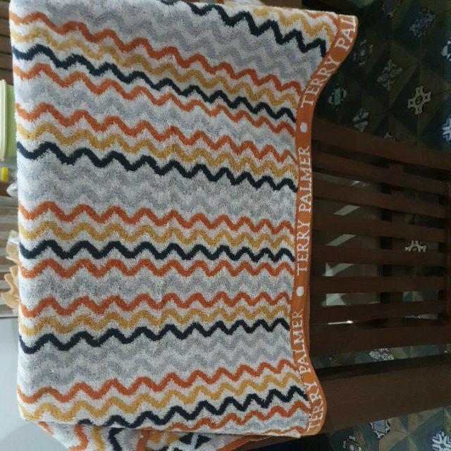 Handuk Terry Palmer Mandi Dewasa Anti Bakteri Signature Arcelia 70x140 Cokelat