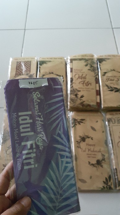 Amplop Lebaran Coklat Minimalis 10pc