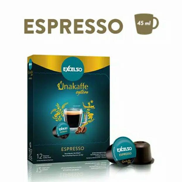 TERBARU Unakaffe Espresso (kopi kapsul mesin ventura excelso)